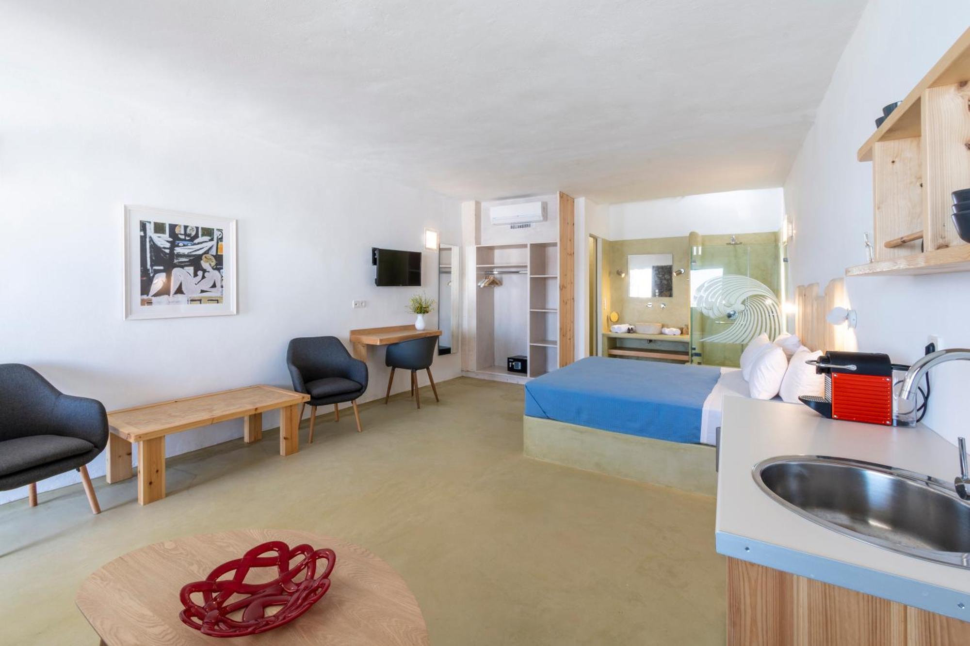 الشقق الفندقية بساروفي  Mykonos Azure المظهر الخارجي الصورة