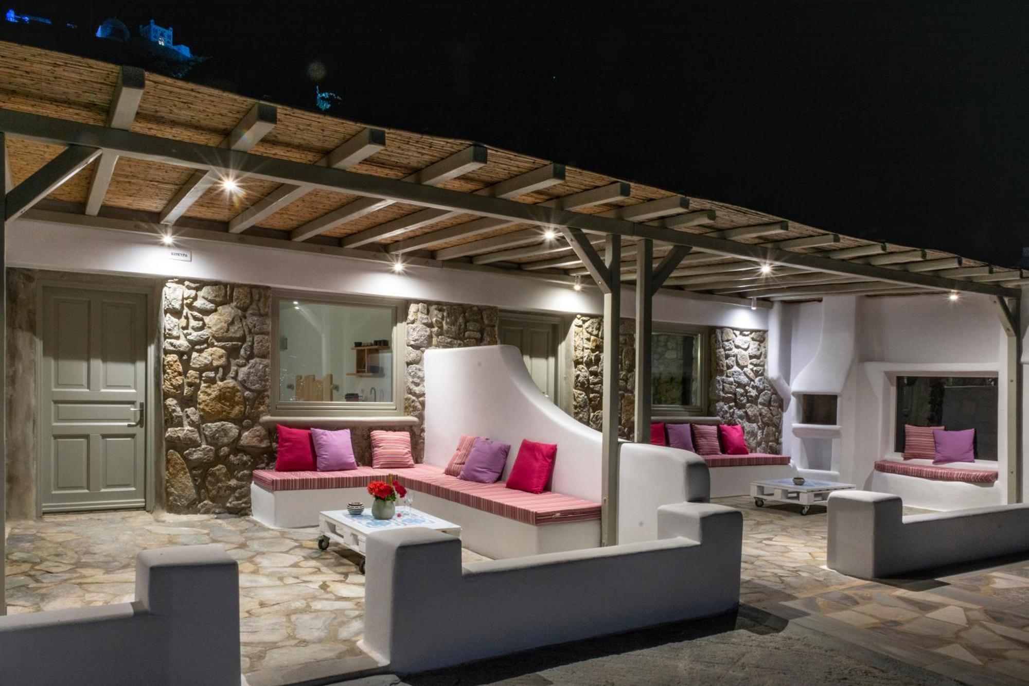 الشقق الفندقية بساروفي  Mykonos Azure المظهر الخارجي الصورة